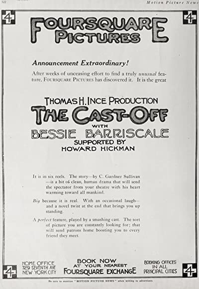 The Cast-off (1918) afişi The Cast-off (1918) afişi
