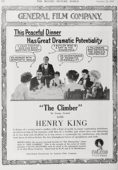 The Climber (1917) afişi The Climber (1917) afişi