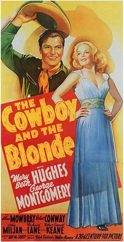 The Cowboy And The Blonde (1941) afişi The Cowboy And The Blonde (1941) afişi