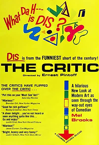 The Critic (1963) afişi The Critic (1963) afişi