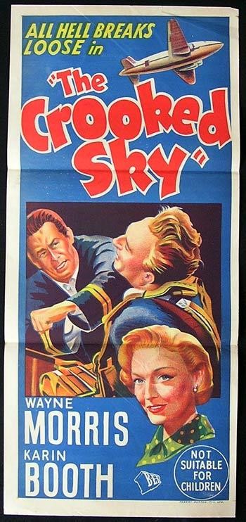 The Crooked Sky (1957) afişi The Crooked Sky (1957) afişi