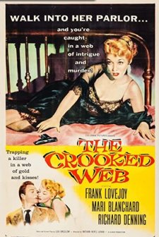 The Crooked Web (1955) afişi
