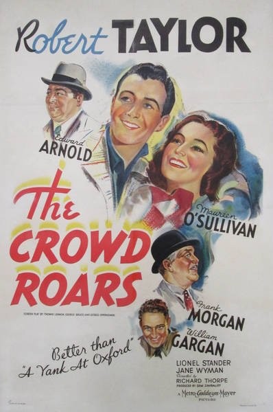 The Crowd Roars (1938) afişi The Crowd Roars (1938) afişi