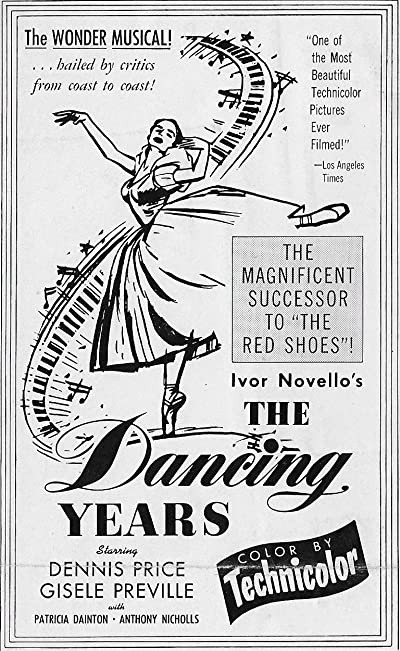 The Dancing Years (1950) afişi The Dancing Years (1950) afişi