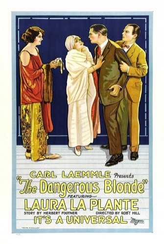 The Dangerous Blonde (1924) afişi The Dangerous Blonde (1924) afişi