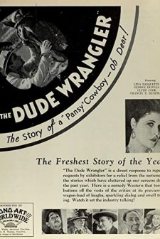 The Dude Wrangler (1930) afişi