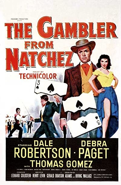 The Gambler From Natchez (1954) afişi The Gambler From Natchez (1954) afişi