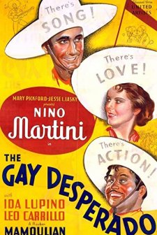 The Gay Desperado (1936) afişi