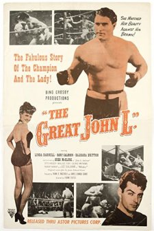 The Great John L. (1945) afişi