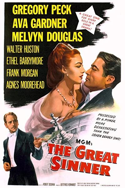 The Great Sinner (1949) afişi The Great Sinner (1949) afişi