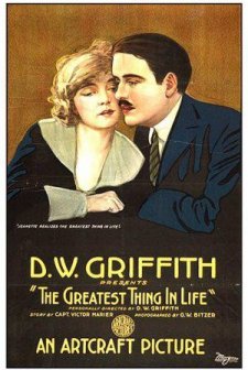 The Greatest Thing in Life (1918) afişi