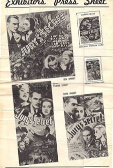 The Jury's Secret (1938) afişi