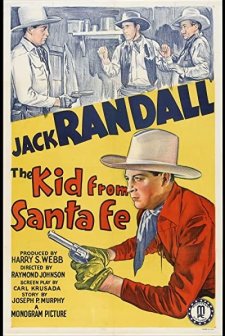 The Kid From Santa Fe (1940) afişi