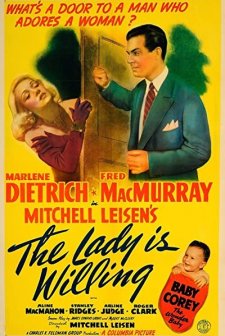 The Lady Is Willing (1942) afişi