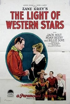 The Light Of Western Stars (1925) afişi