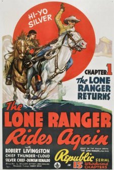 The Lone Ranger Rides Again (1939) afişi