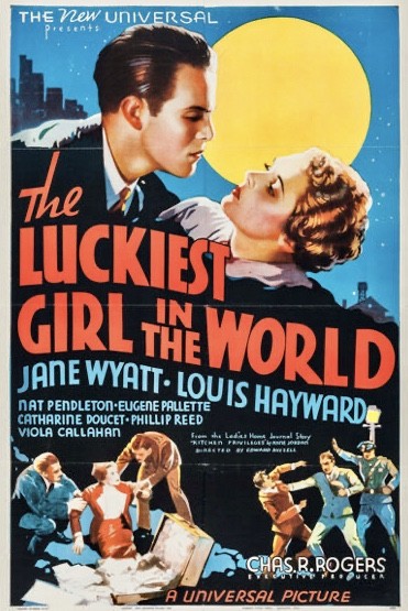 The Luckiest Girl In The World (1936) afişi The Luckiest Girl In The World (1936) afişi
