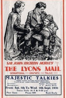 The Lyons Mail (1931) afişi