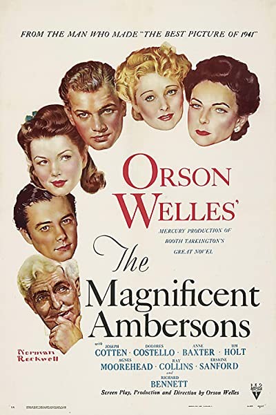 The Magnificent Ambersons (1942) afişi The Magnificent Ambersons (1942) afişi