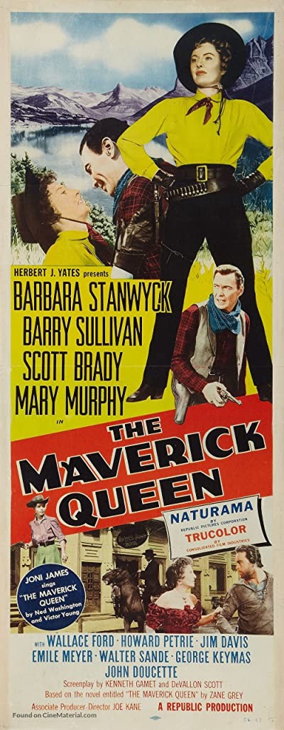 The Maverick Queen (1956) afişi The Maverick Queen (1956) afişi