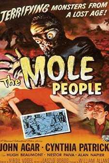 The Mole People (1956) afişi
