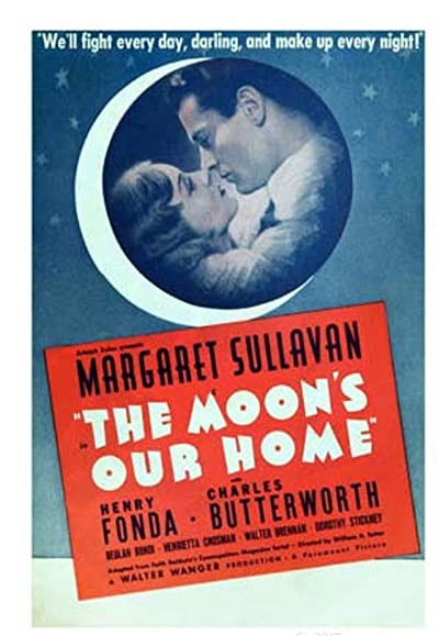The Moon's Our Home (1936) afişi The Moon's Our Home (1936) afişi