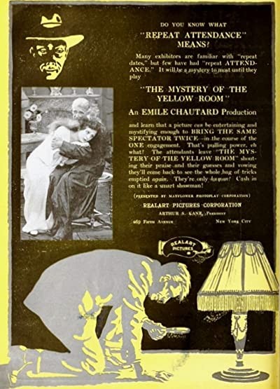 The Mystery Of The Yellow Room (1919) afişi The Mystery Of The Yellow Room (1919) afişi