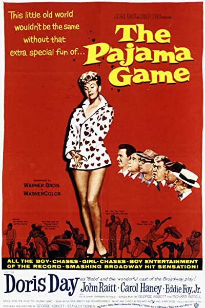 The Pajama Game (1957) afişi The Pajama Game (1957) afişi