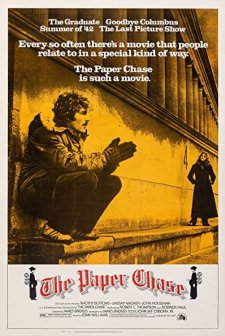 The Paper Chase (1973) afişi