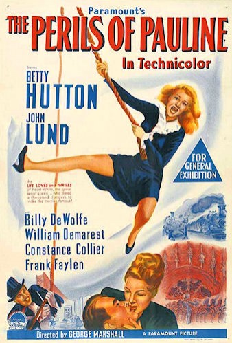The Perils of Pauline (1947) afişi The Perils of Pauline (1947) afişi