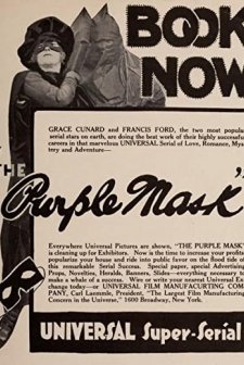 The Purple Mask (1916) afişi