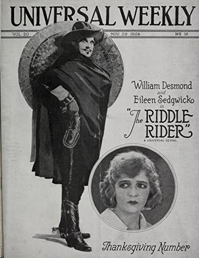 The Riddle Rider (1924) afişi The Riddle Rider (1924) afişi