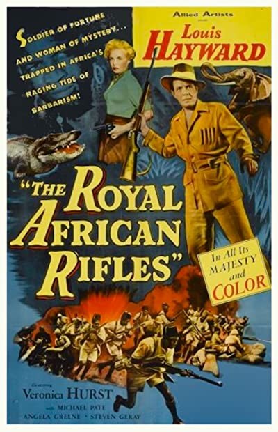 The Royal African Rifles (1953) afişi The Royal African Rifles (1953) afişi