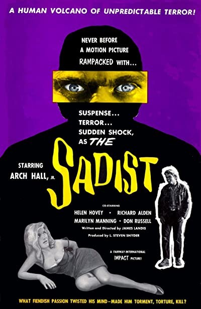 The Sadist (1963) afişi The Sadist (1963) afişi