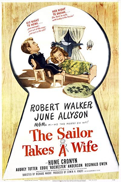 The Sailor Takes A Wife (1945) afişi