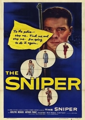 The Sniper (1952) afişi The Sniper (1952) afişi