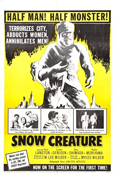 The Snow Creature (1954) afişi The Snow Creature (1954) afişi