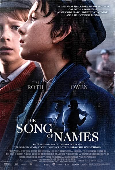 The Song Of Names (2019) afişi The Song Of Names (2019) afişi