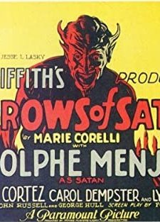 The Sorrows Of Satan (1926) afişi