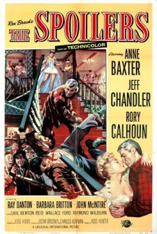 The Spoilers (1955) afişi