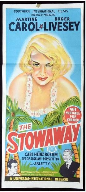 The Stowaway (1958) afişi The Stowaway (1958) afişi