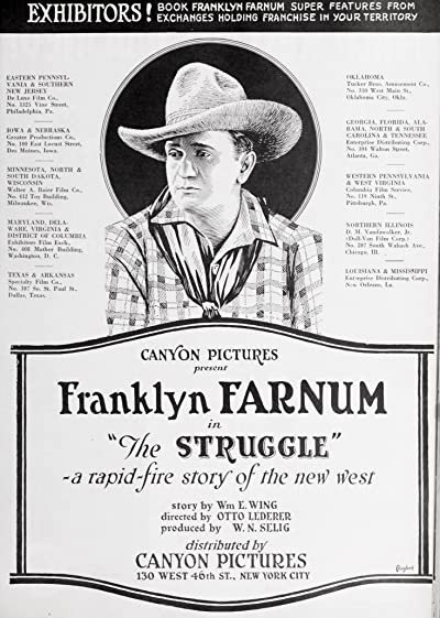 The Struggle (1921) afişi The Struggle (1921) afişi