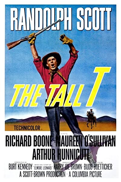 The Tall T (1956) afişi The Tall T (1956) afişi