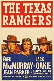 The Texas Rangers (1936) afişi