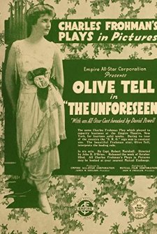 The Unforseen (1917) afişi