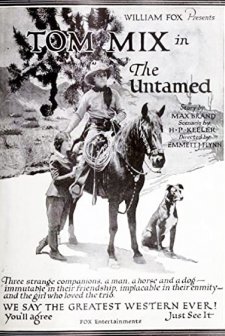 The Untamed (1920) afişi