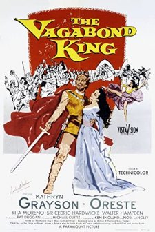 The Vagabond King (1956) afişi
