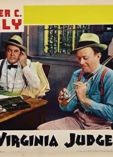 The Virginia Judge (1935) afişi