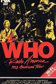 The Who Rocks America (1982) afişi