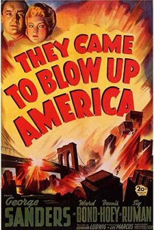 They Came To Blow Up America (1943) afişi